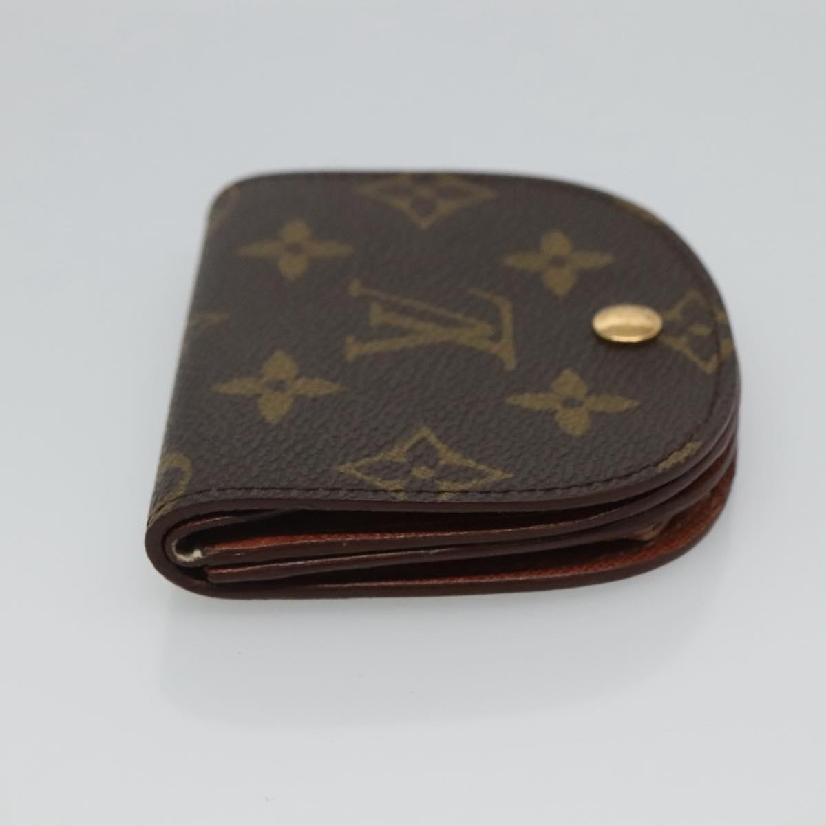 LOUIS VUITTON Monogram Porte Monnaie Guze Coin Purse M61970 LV Auth th5964