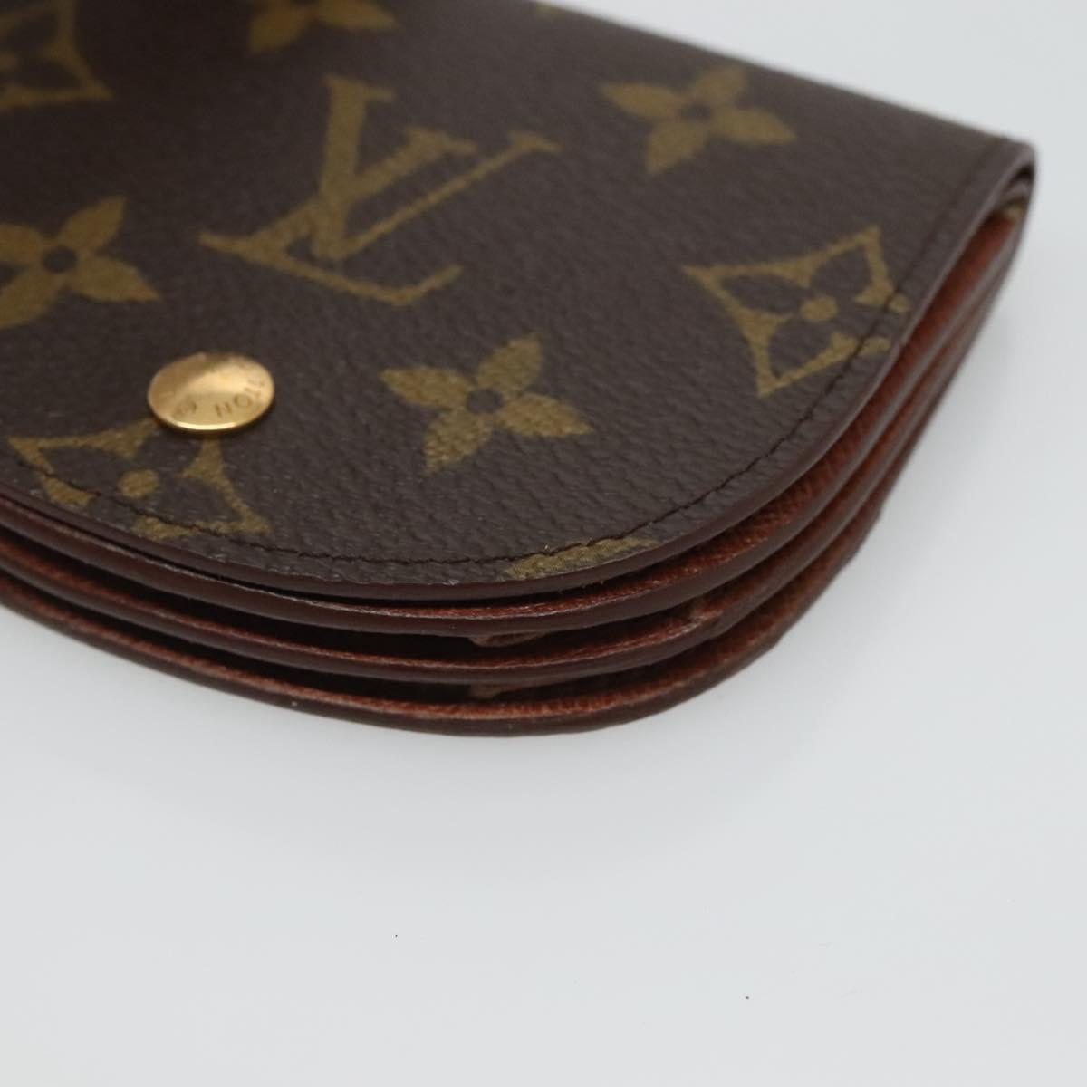LOUIS VUITTON Monogram Porte Monnaie Guze Coin Purse M61970 LV Auth th5964