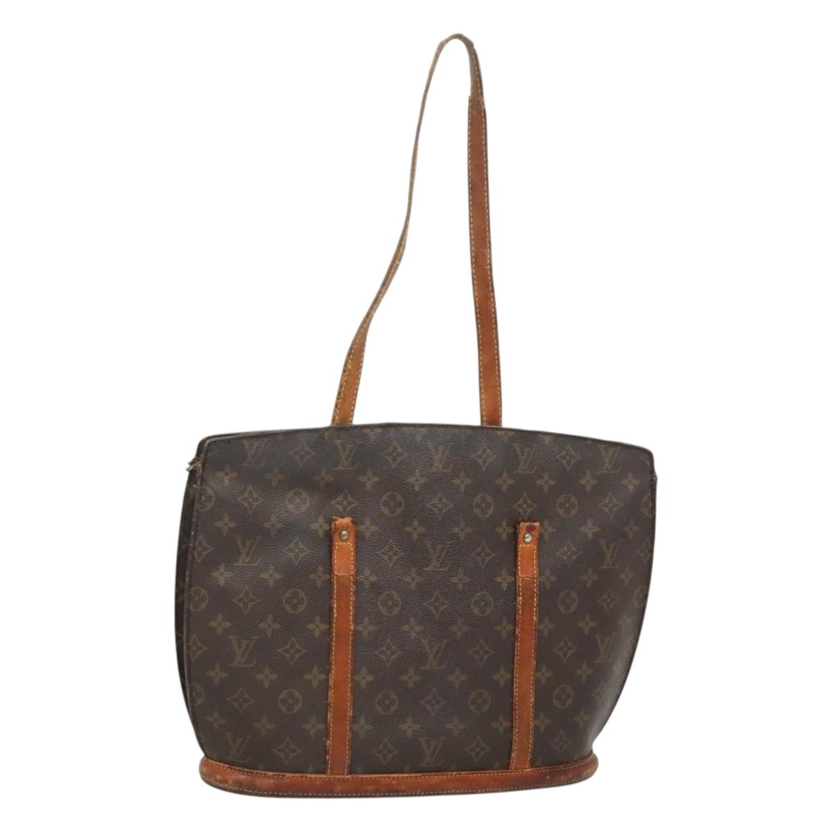 LOUIS VUITTON Monogram Babylone Tote Bag M51102 LV Auth th5965
