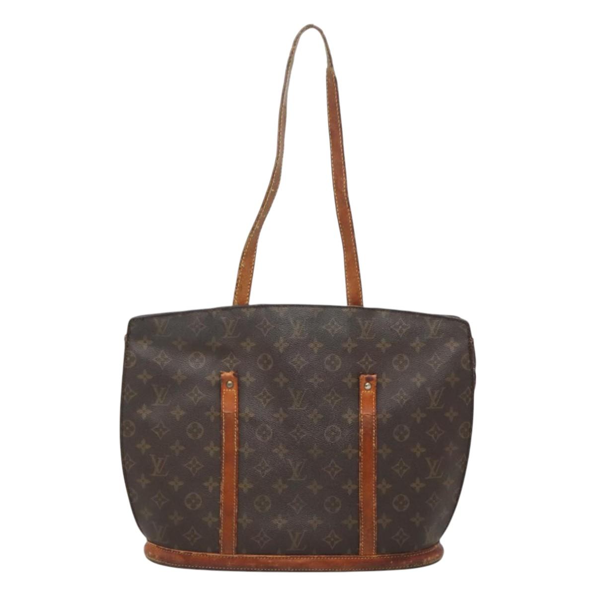 LOUIS VUITTON Monogram Babylone Tote Bag M51102 LV Auth th5965
