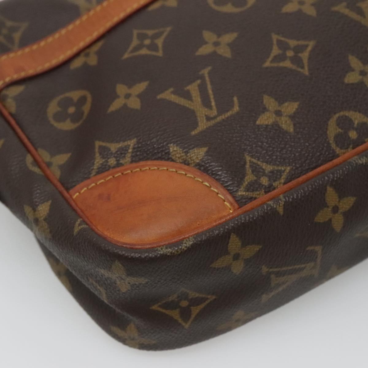 LOUIS VUITTON Monogram Compiegne 28 Clutch Bag M51845 LV Auth th5968