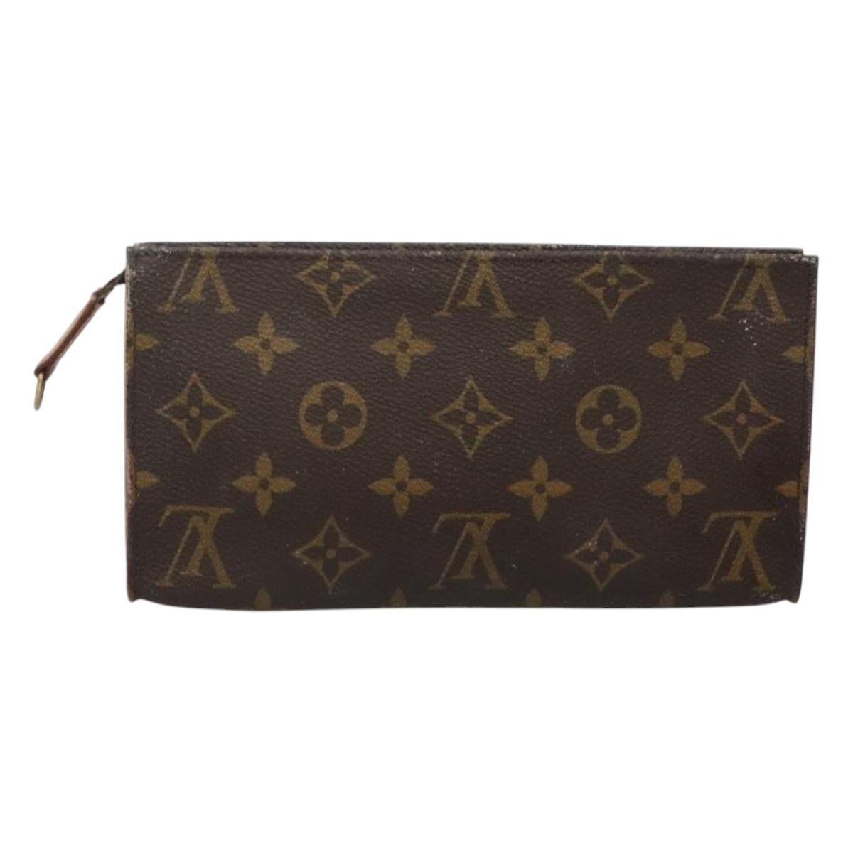 LOUIS VUITTON Monogram Bucket GM Accessory Pouch LV Auth th5973