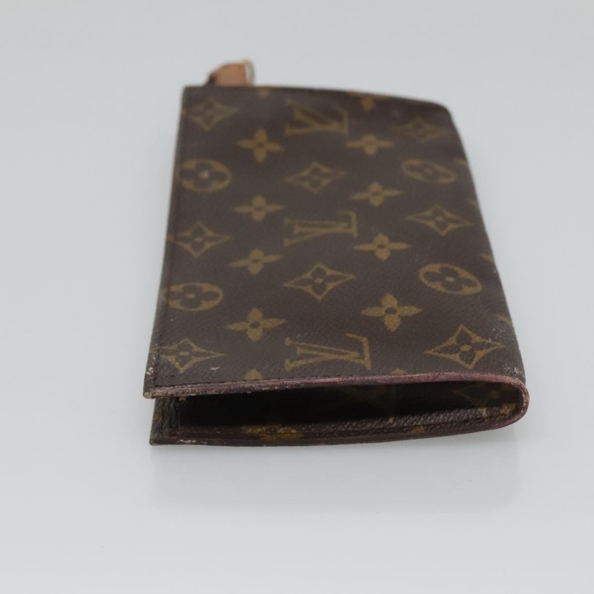 LOUIS VUITTON Monogram Bucket GM Accessory Pouch LV Auth th5973