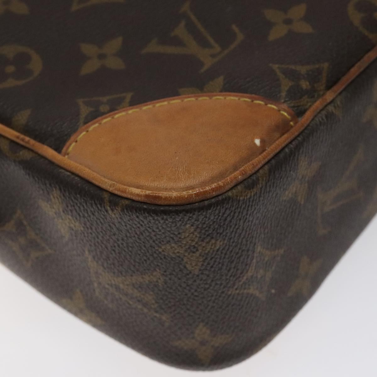 LOUIS VUITTON Monogram Compiegne 28 Clutch Bag M51845 LV Auth th5979
