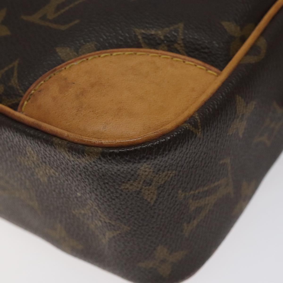 LOUIS VUITTON Monogram Compiegne 28 Clutch Bag M51845 LV Auth th5979