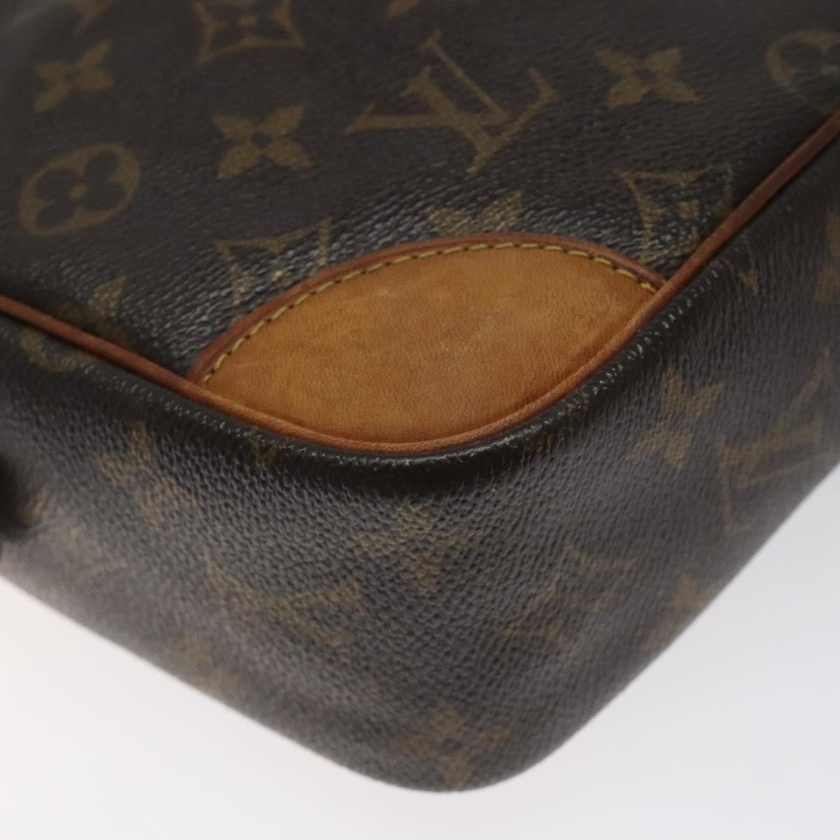 LOUIS VUITTON Monogram Compiegne 28 Clutch Bag M51845 LV Auth th5985