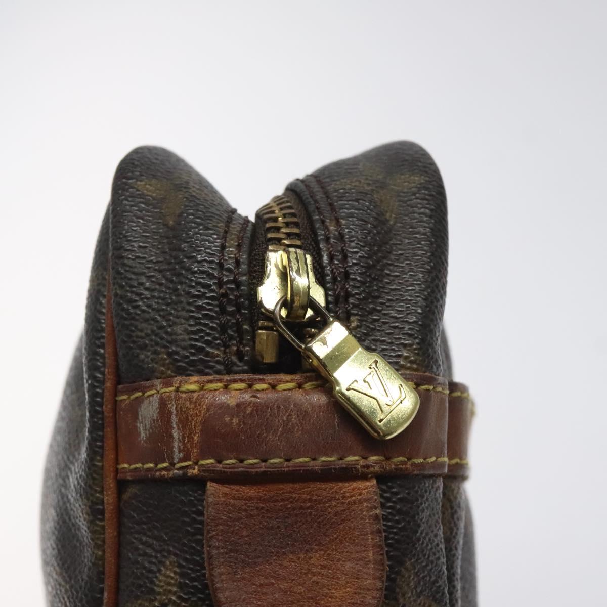 LOUIS VUITTON Monogram Compiegne 28 Clutch Bag M51845 LV Auth th5985