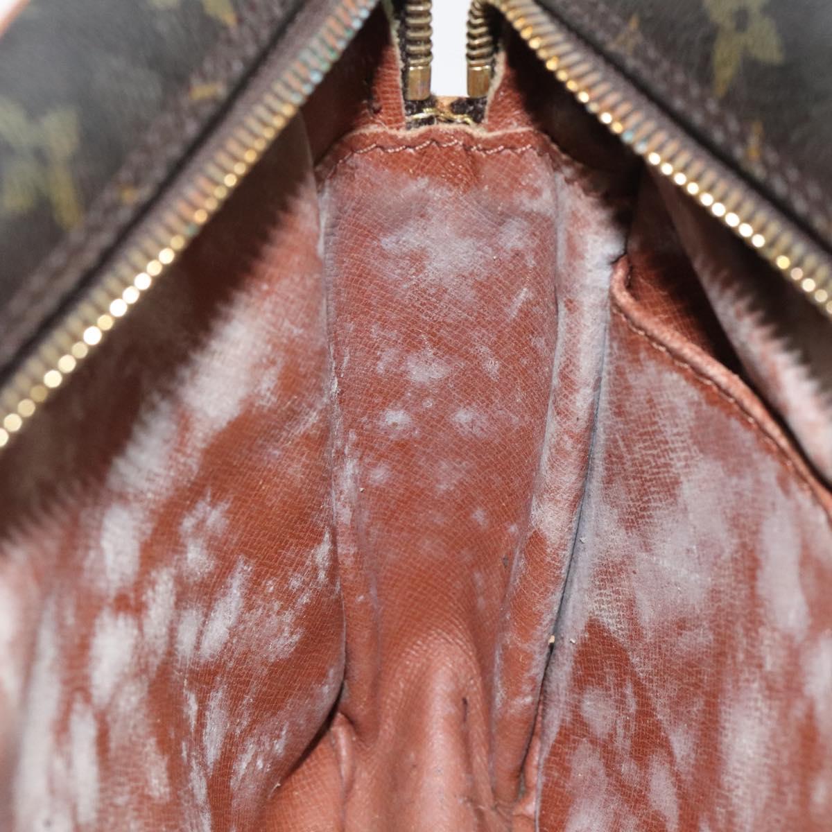 LOUIS VUITTON Monogram Compiegne 28 Clutch Bag M51845 LV Auth th5985