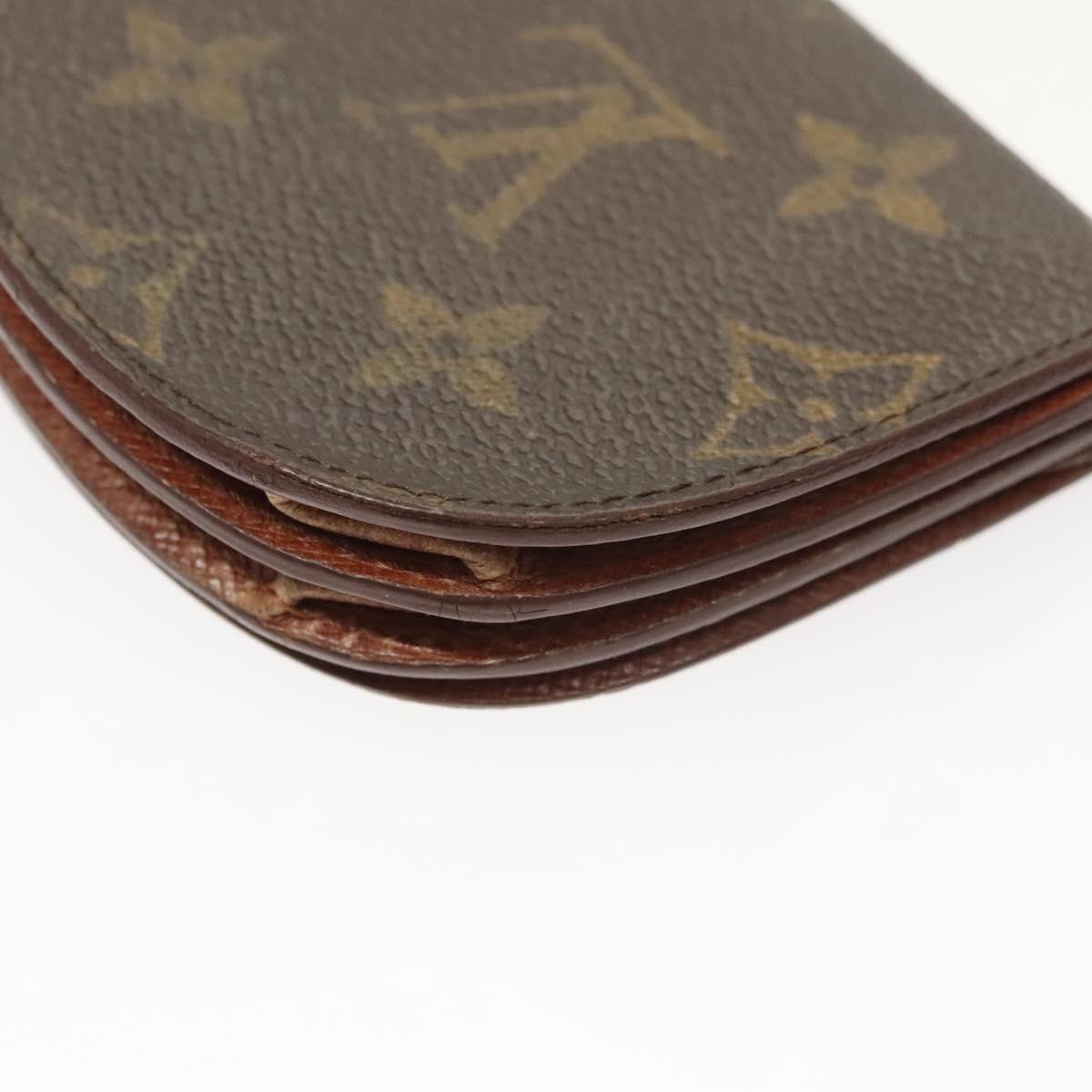 LOUIS VUITTON Monogram Porte Monnaie Guze Coin Purse M61970 LV Auth th5986