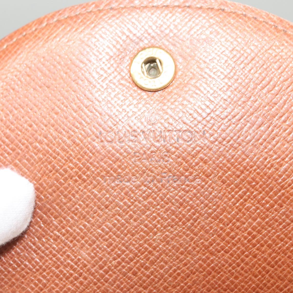 LOUIS VUITTON Monogram Porte Monnaie Guze Coin Purse M61970 LV Auth th5986