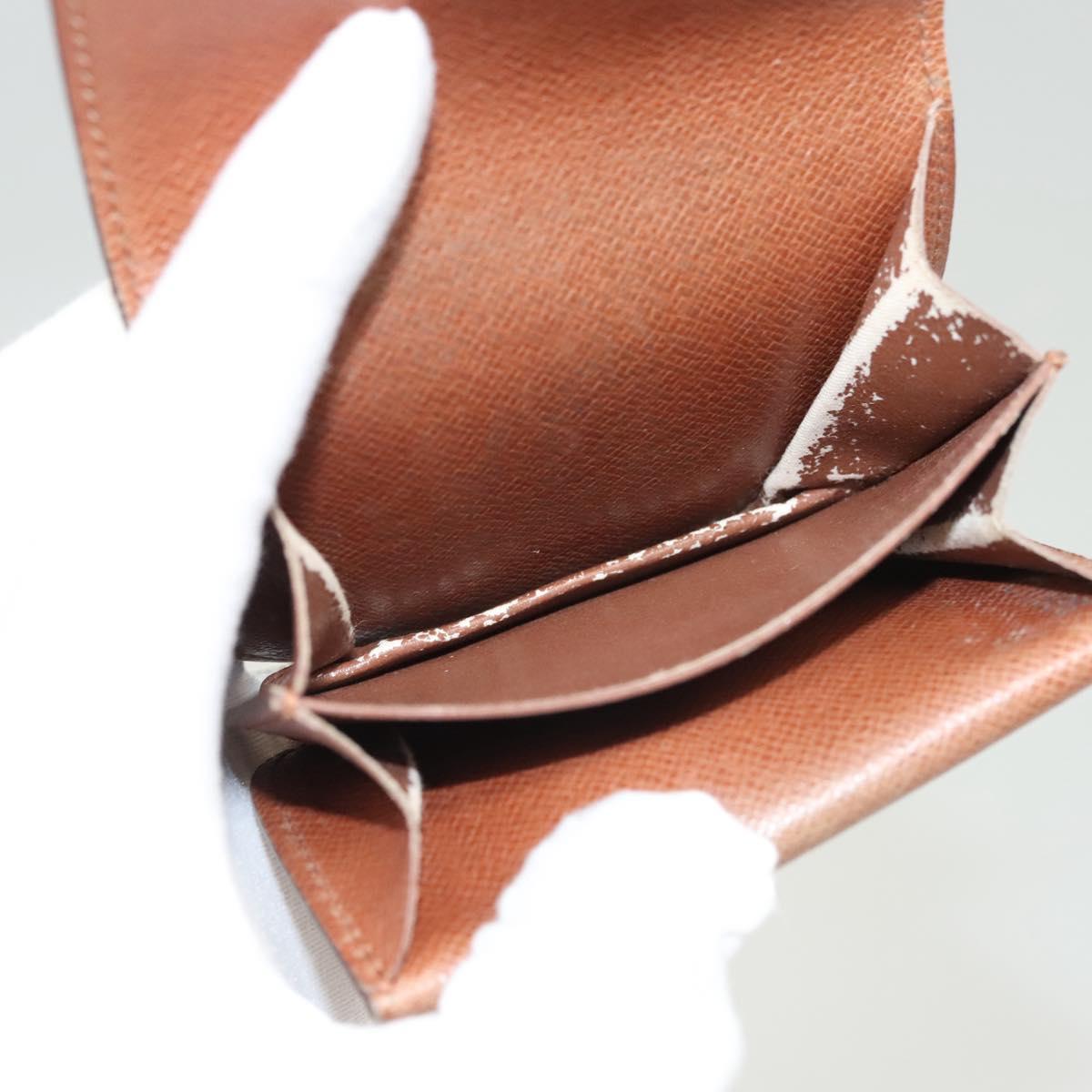 LOUIS VUITTON Monogram Porte Monnaie Guze Coin Purse M61970 LV Auth th5986