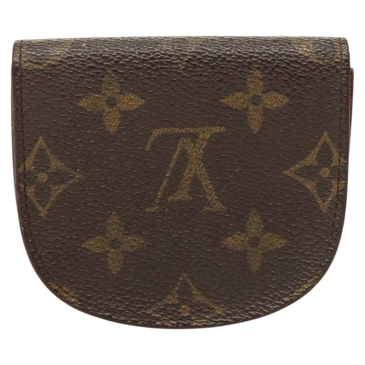 LOUIS VUITTON Monogram Porte Monnaie Guze Coin Purse M61970 LV Auth th5986
