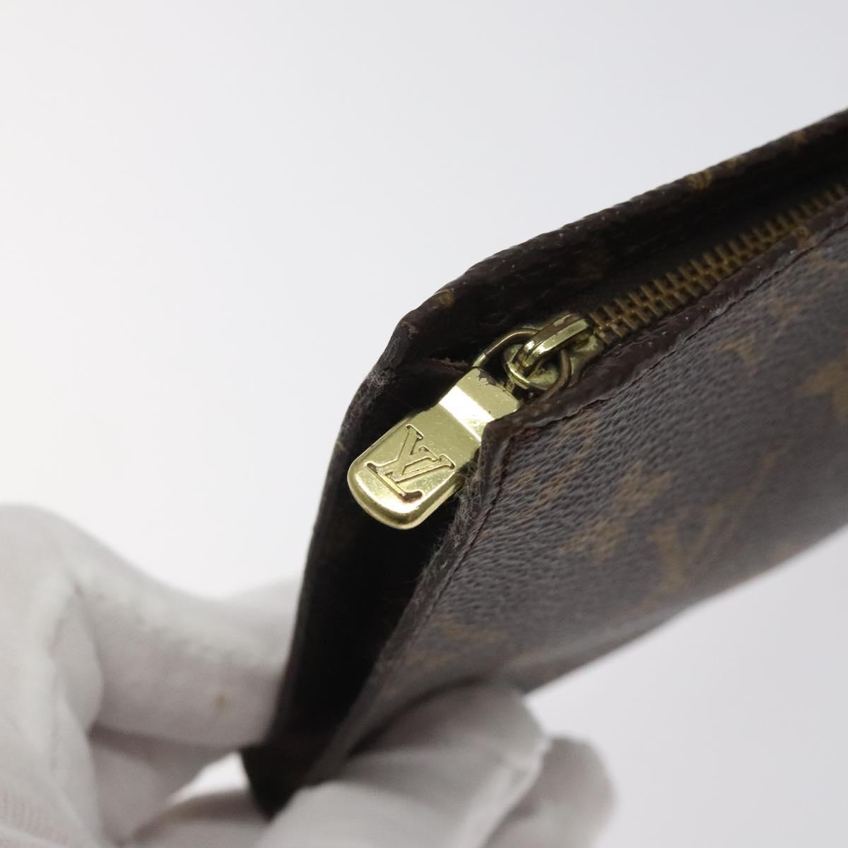 LOUIS VUITTON Monogram Bucket PM Accessory Pouch LV Auth th6003