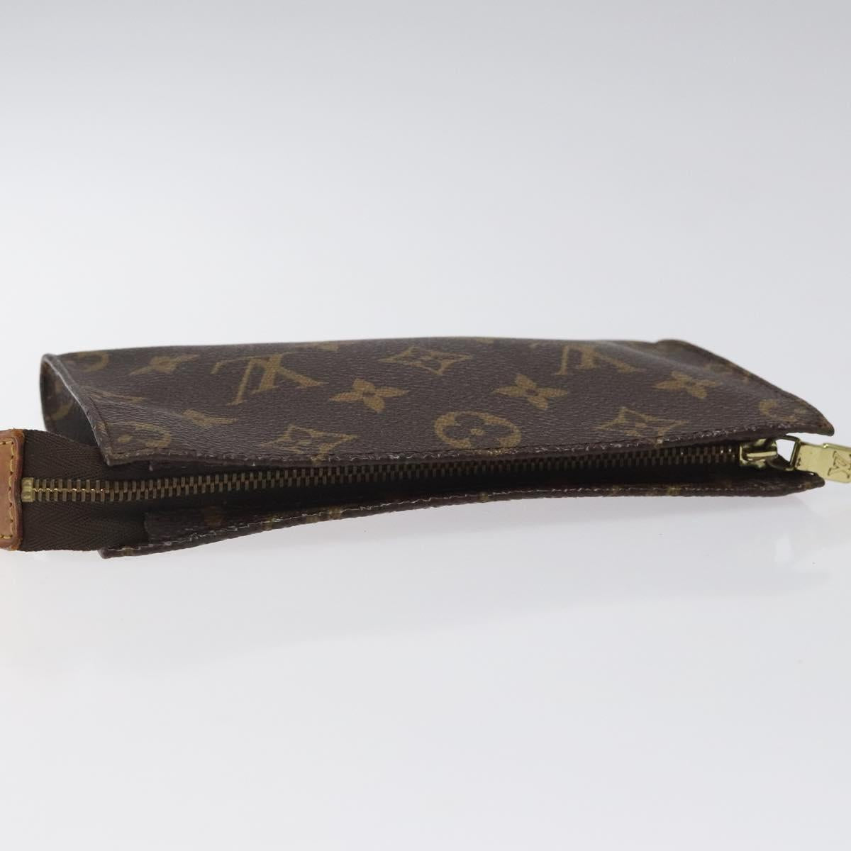 LOUIS VUITTON Monogram Bucket PM Accessory Pouch LV Auth th6003