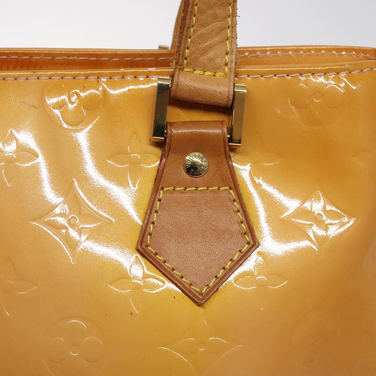 LOUIS VUITTON Monogram Vernis Houston Bag Marshmallow Pink M91302 LV Auth th6013