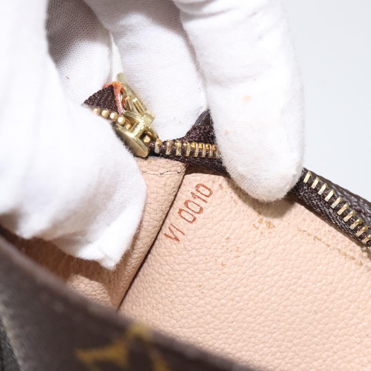 LOUIS VUITTON Monogram Bucket PM Accessory Pouch LV Auth th6014