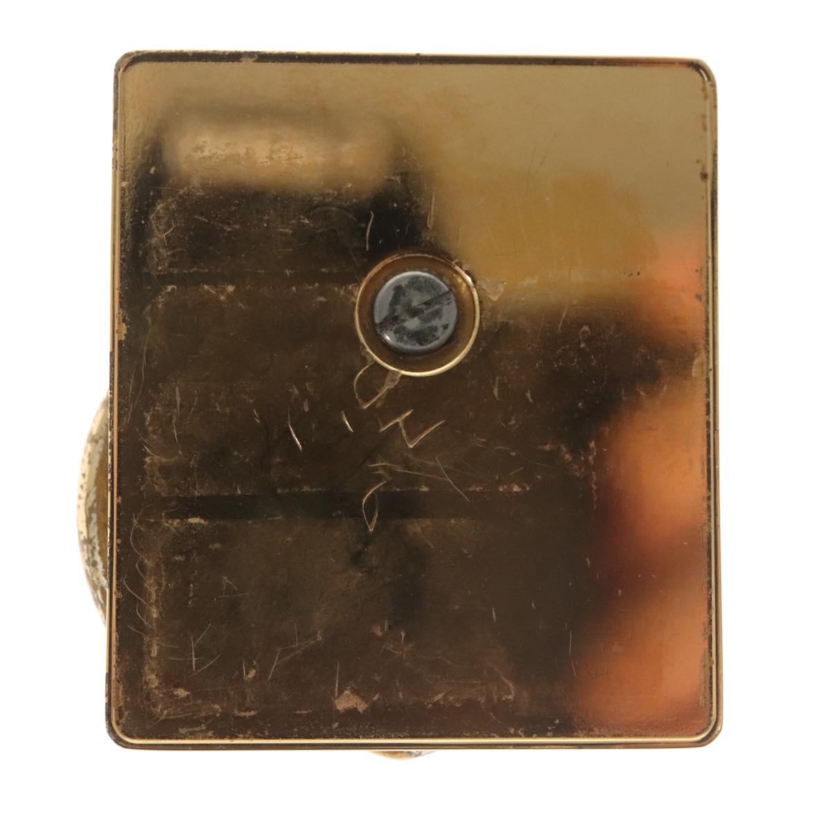 LOUIS VUITTON Nanogram Support Telephone Bunker ring Gold M64868 LV Auth th6035