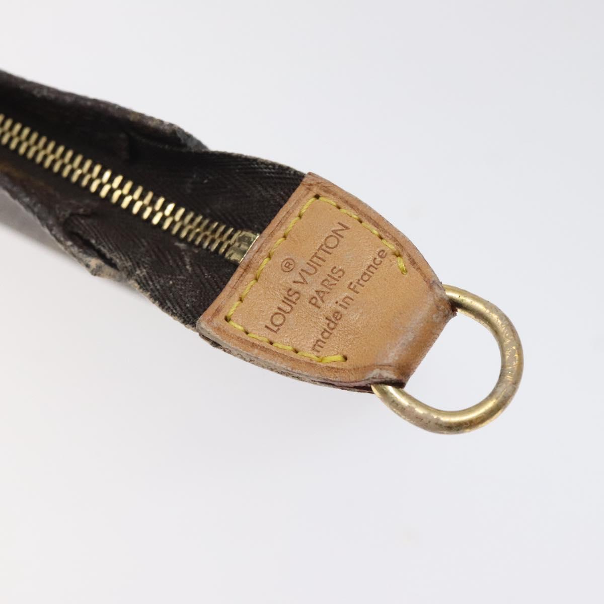 LOUIS VUITTON Monogram Bucket PM Accessory Pouch LV Auth th6036