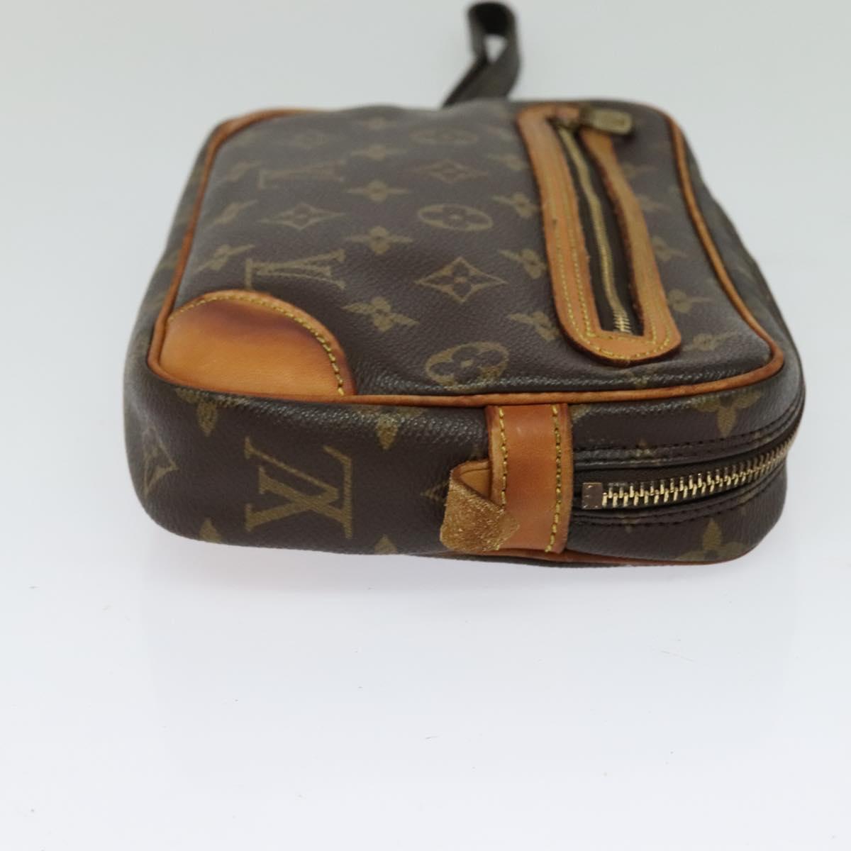 LOUIS VUITTON Monogram Marly Dragonne GM Clutch Bag M51825 LV Auth th6046
