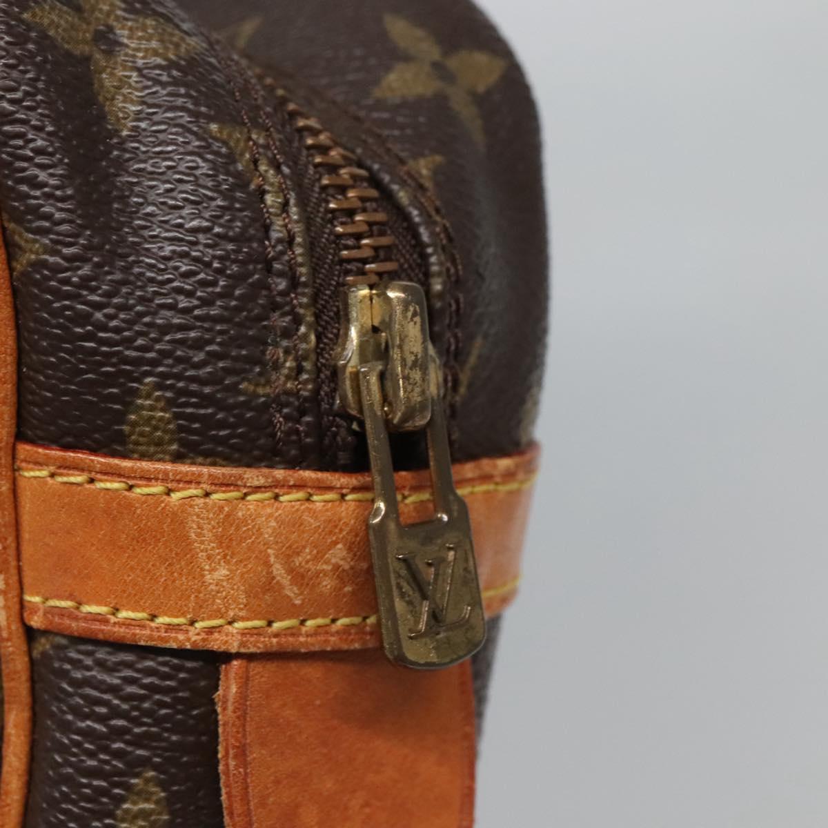 LOUIS VUITTON Monogram Compiegne 28 Clutch Bag M51845 LV Auth th6047