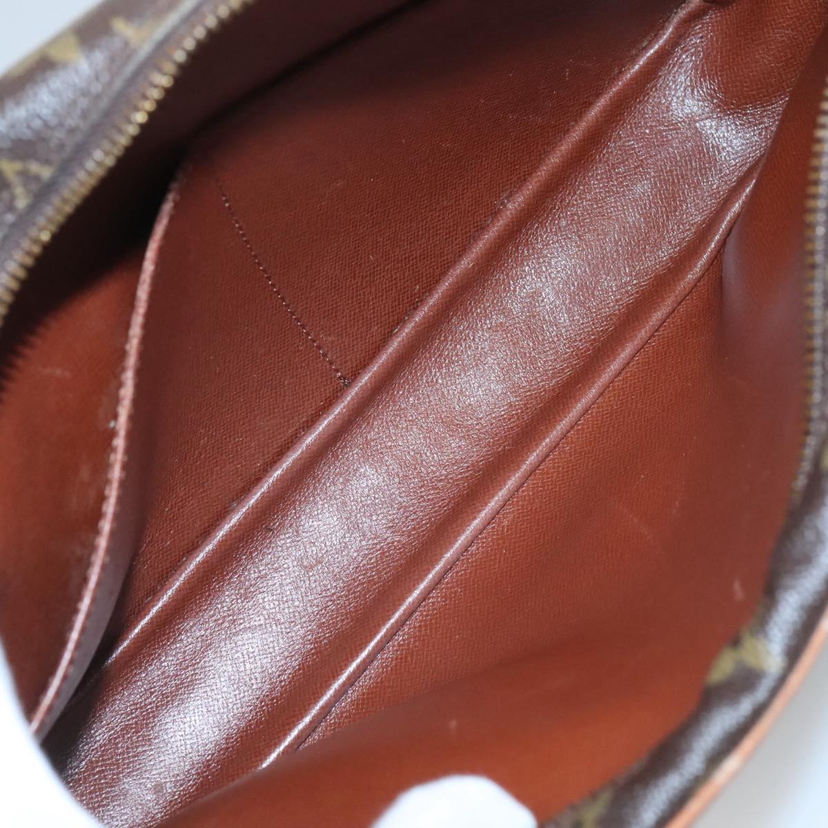 LOUIS VUITTON Monogram Compiegne 28 Clutch Bag M51845 LV Auth th6047