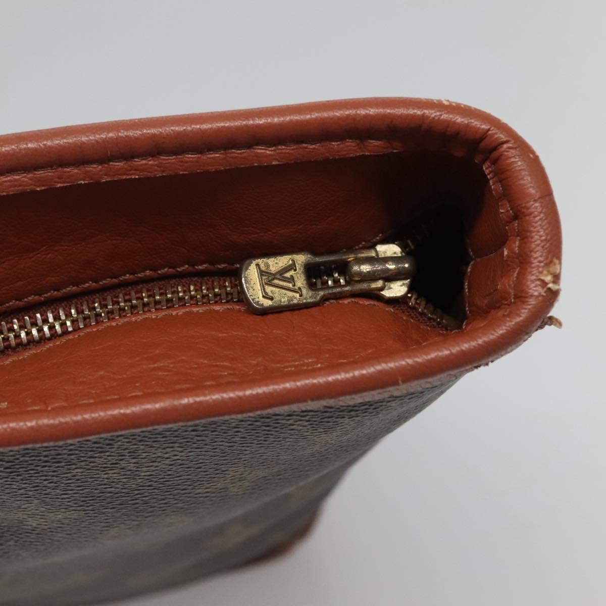 LOUIS VUITTON Monogram Sac Weekend PM Hand Bag M42425 LV Auth th6076