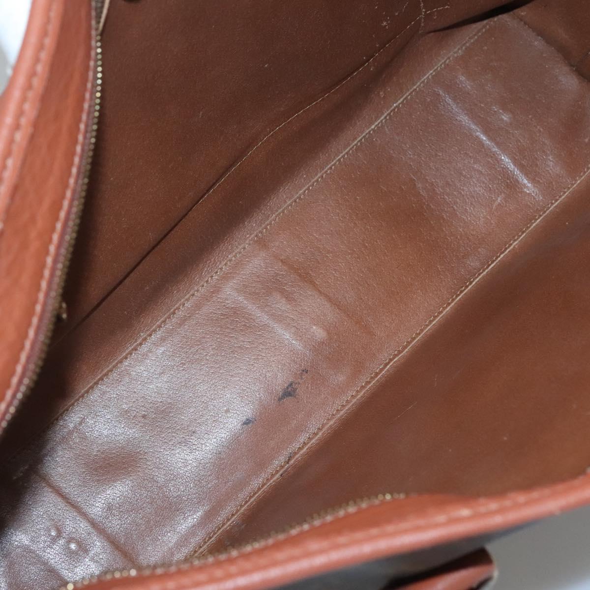 LOUIS VUITTON Monogram Sac Weekend PM Hand Bag M42425 LV Auth th6076