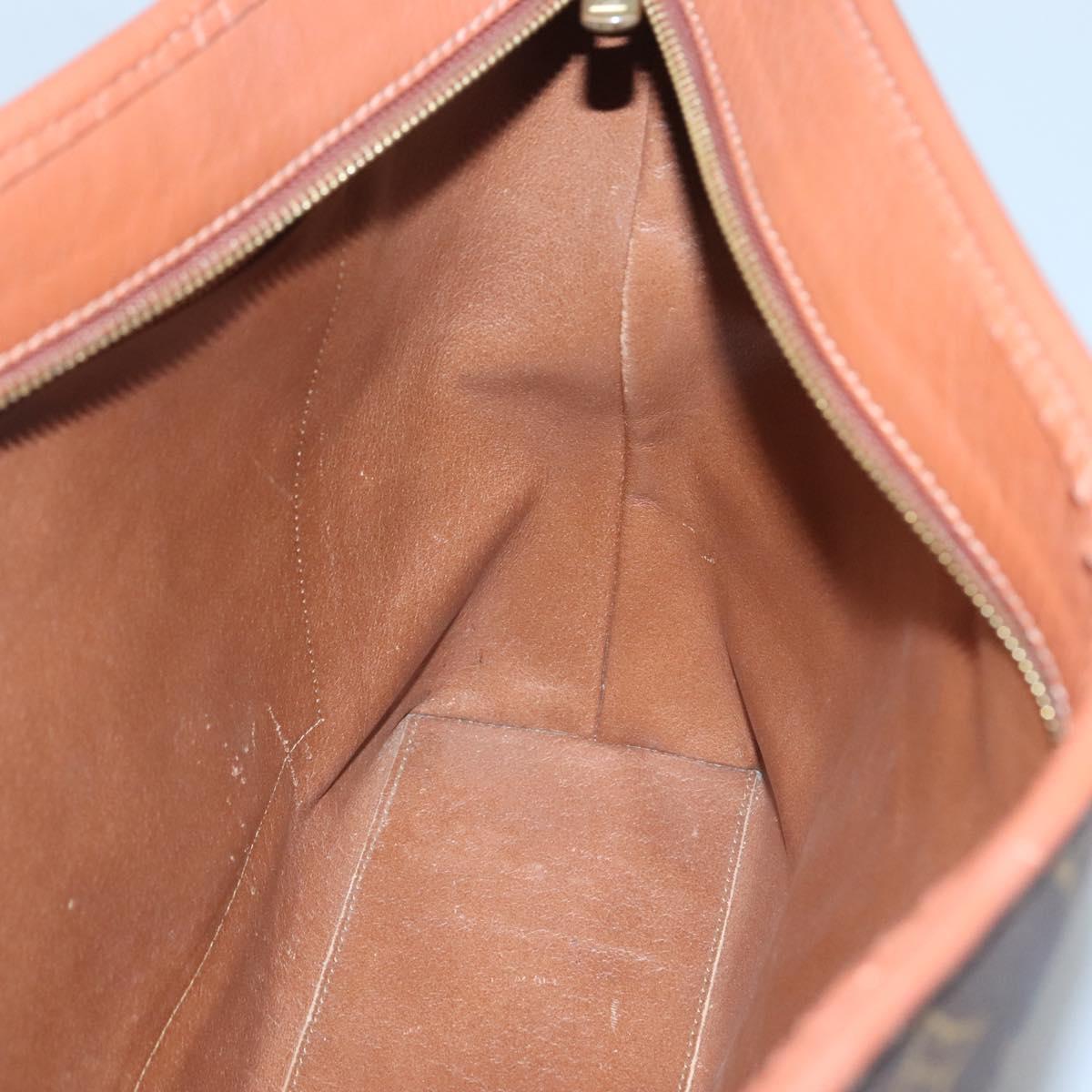 LOUIS VUITTON Monogram Sac Weekend PM Hand Bag M42425 LV Auth th6076