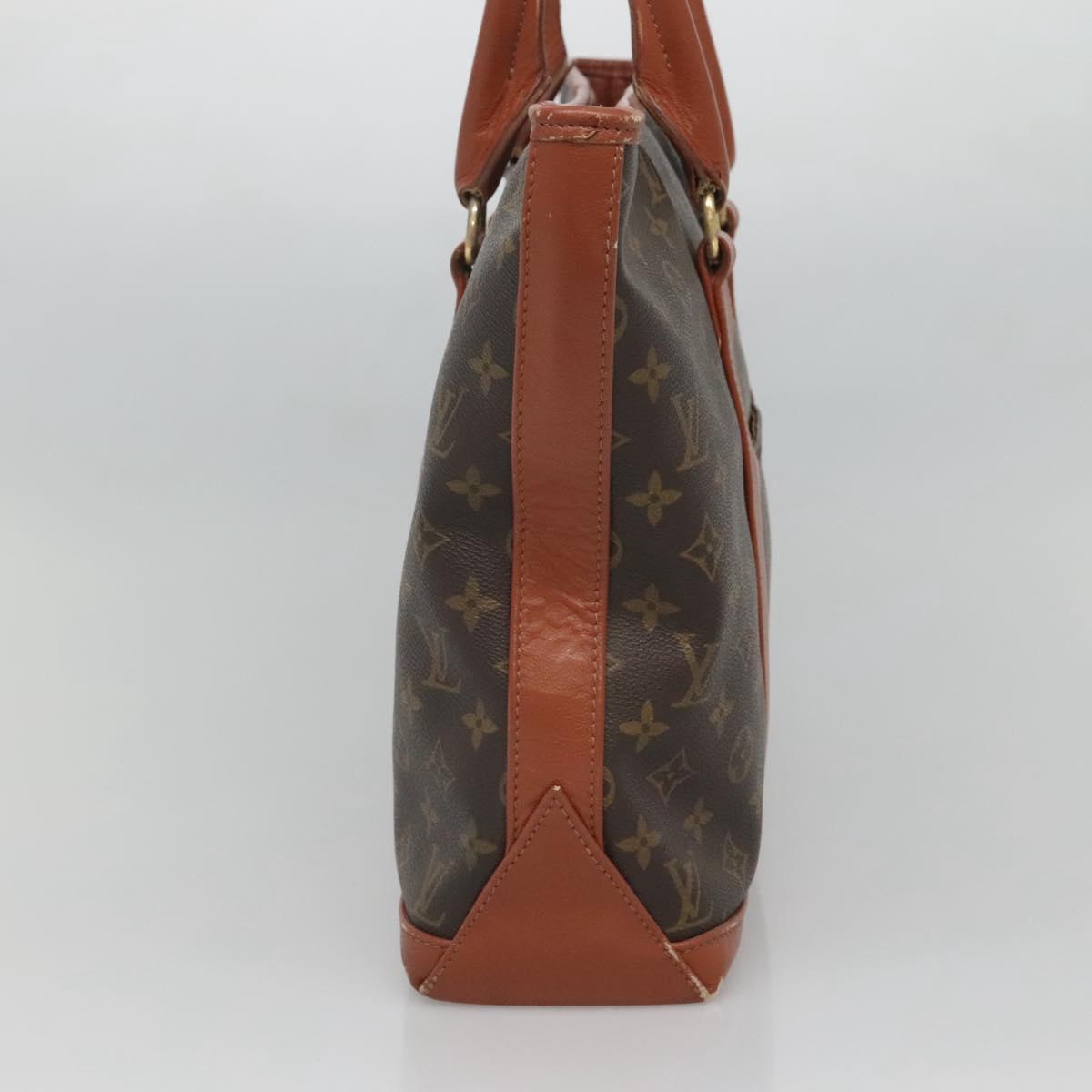 LOUIS VUITTON Monogram Sac Weekend PM Hand Bag M42425 LV Auth th6076