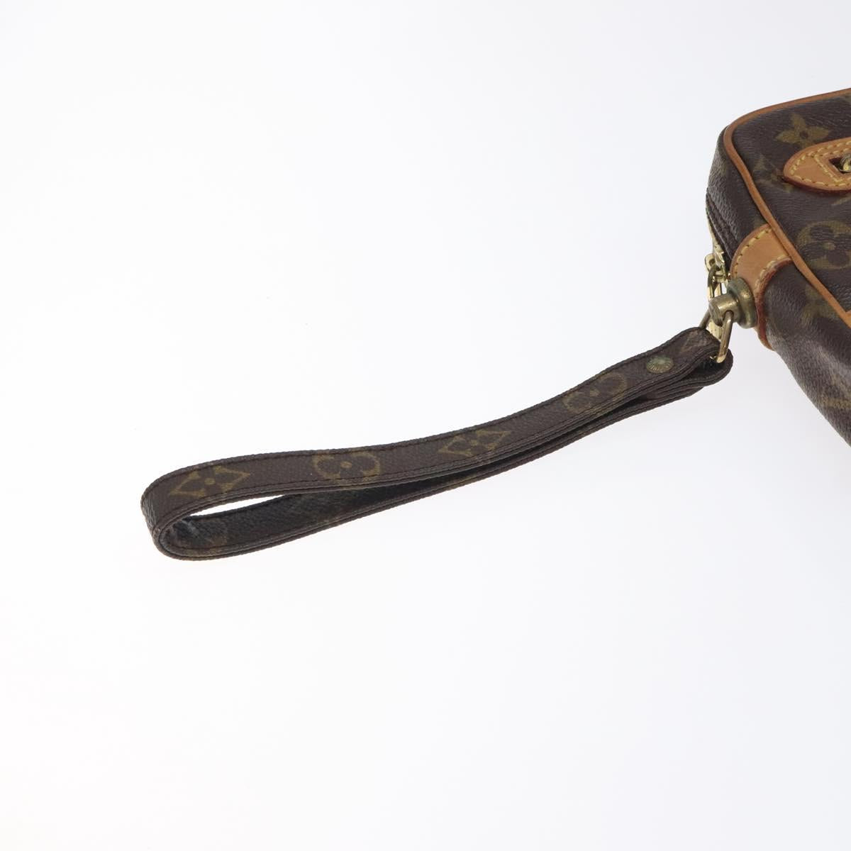 LOUIS VUITTON Monogram Marly Dragonne GM Clutch Bag M51825 LV Auth th6077