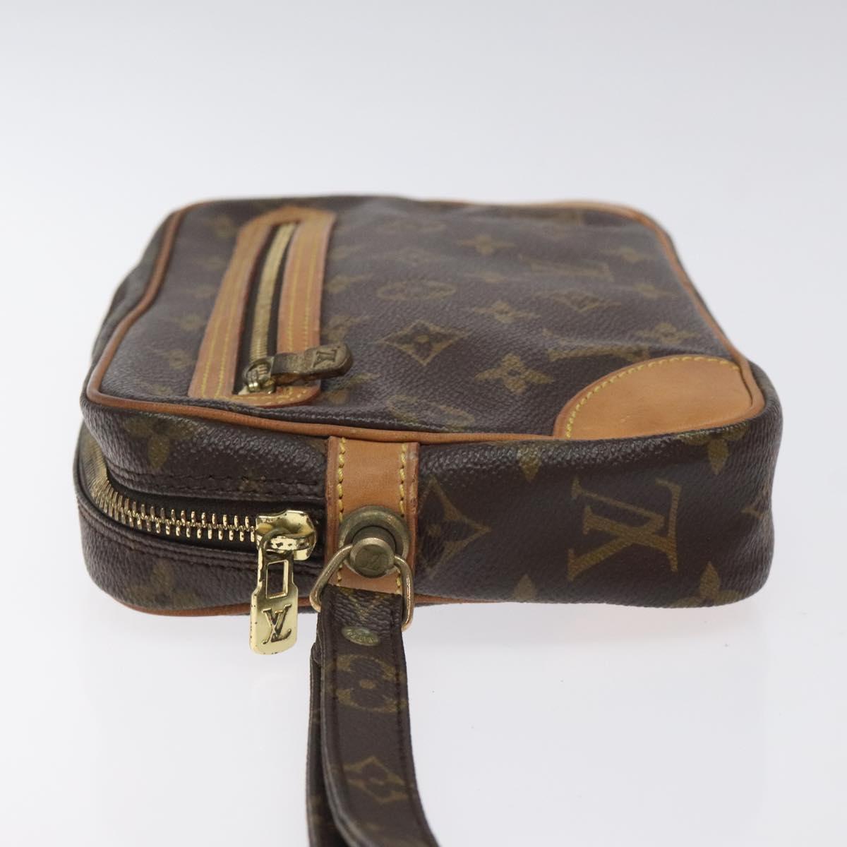 LOUIS VUITTON Monogram Marly Dragonne GM Clutch Bag M51825 LV Auth th6077