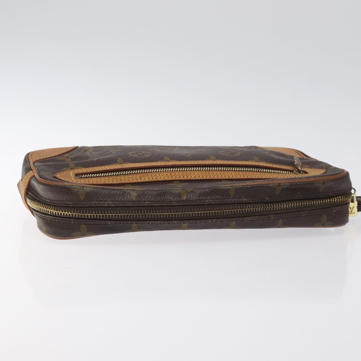 LOUIS VUITTON Monogram Marly Dragonne GM Clutch Bag M51825 LV Auth th6077