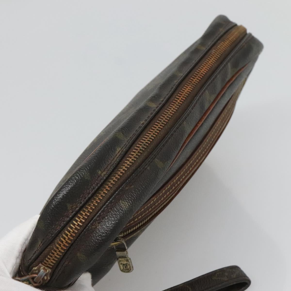 LOUIS VUITTON Monogram Marly Dragonne GM Clutch Bag M51825 LV Auth th6078