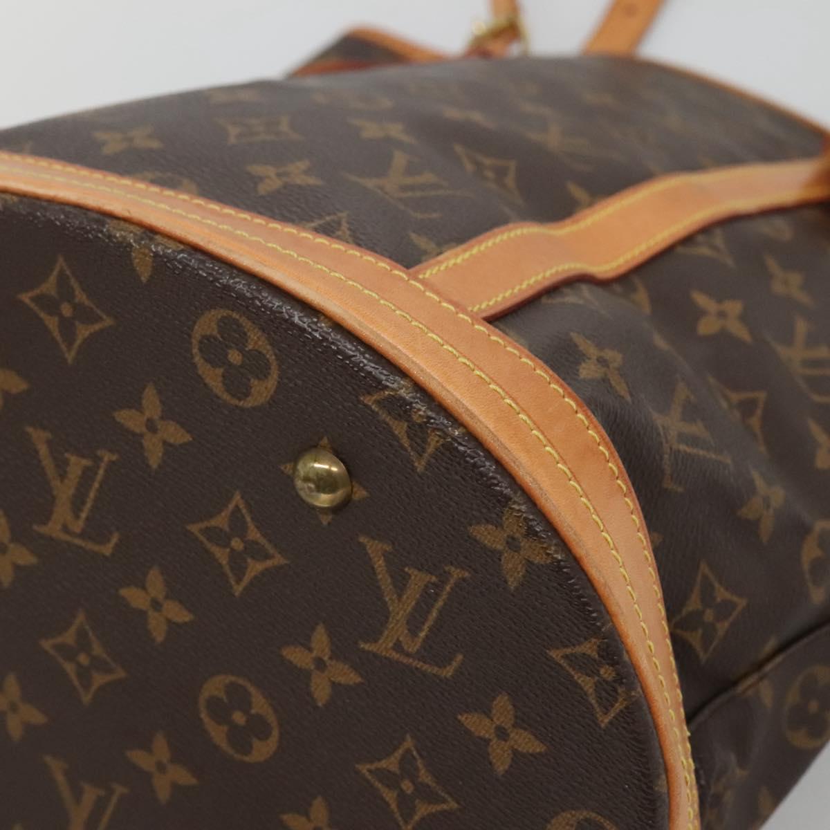 LOUIS VUITTON Monogram Bucket GM Shoulder Bag M42236 LV Auth th6093