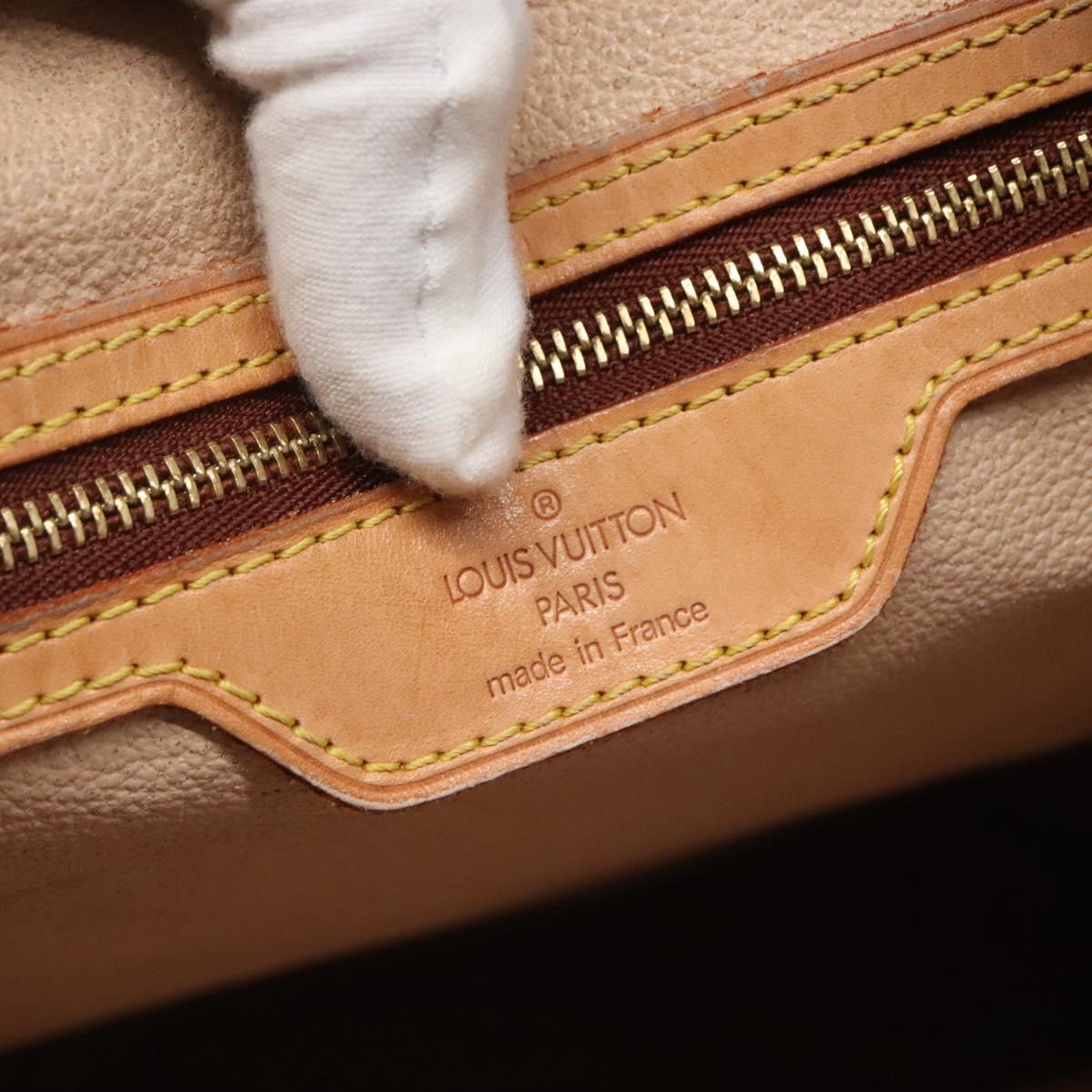 LOUIS VUITTON Monogram Bucket GM Shoulder Bag M42236 LV Auth th6093