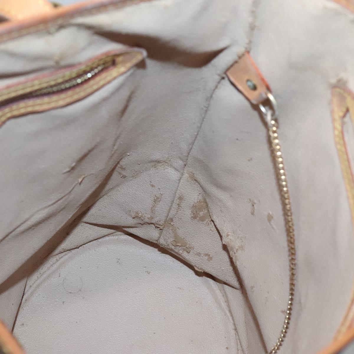 LOUIS VUITTON Monogram Bucket GM Shoulder Bag M42236 LV Auth th6093