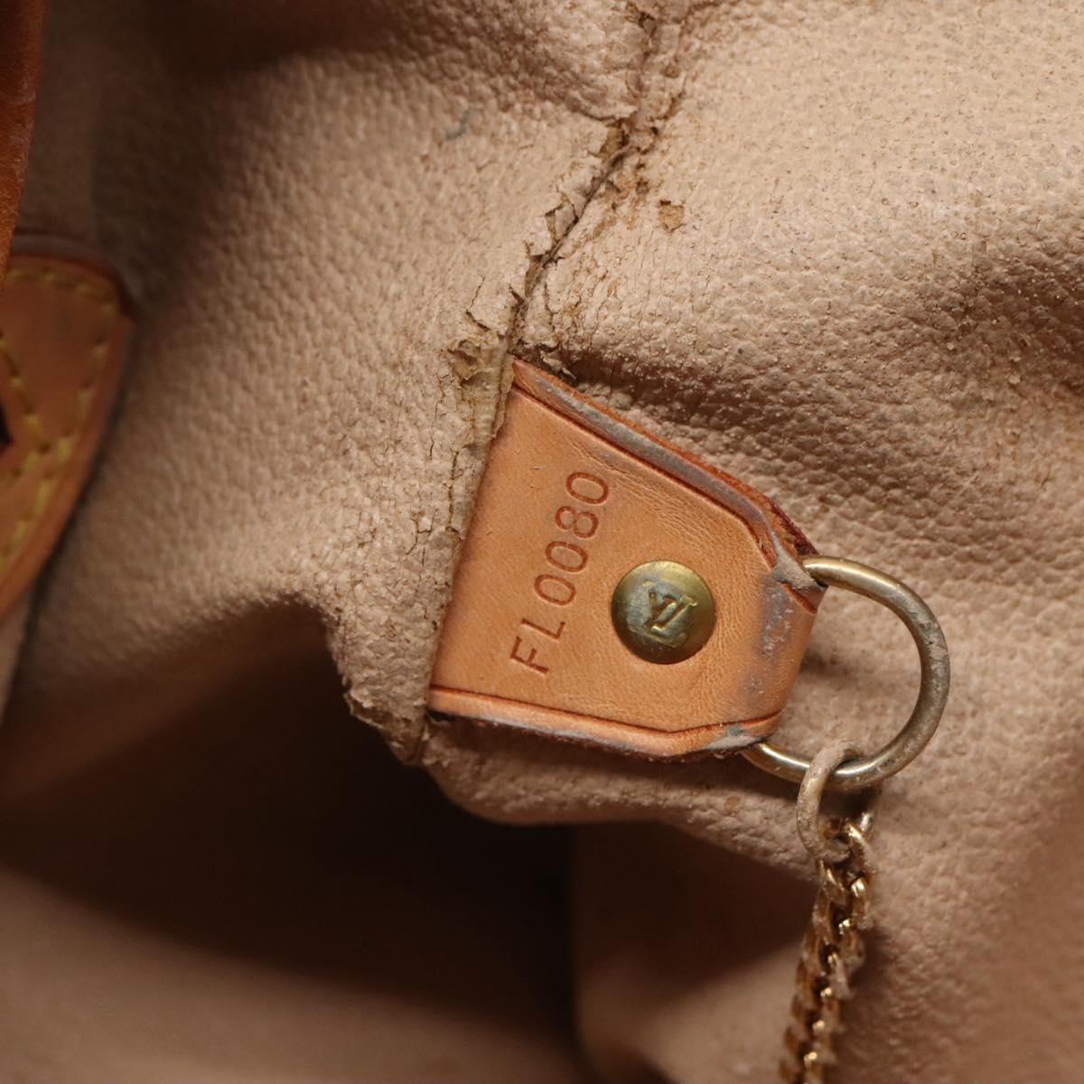 LOUIS VUITTON Monogram Bucket GM Shoulder Bag M42236 LV Auth th6093