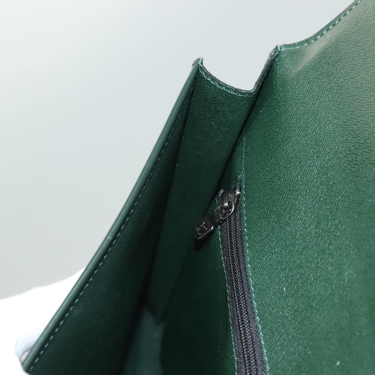 LOUIS VUITTON Taiga Leather Volga Briefcase Epicea M30204 LV Auth th6095