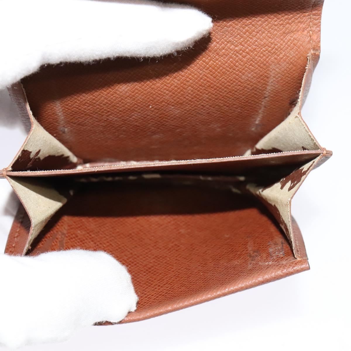 LOUIS VUITTON Monogram Porte Monnaie Guze Coin Purse M61970 LV Auth th6100