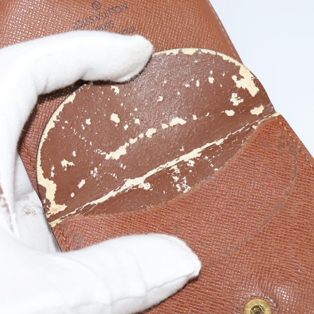 LOUIS VUITTON Monogram Porte Monnaie Guze Coin Purse M61970 LV Auth th6100