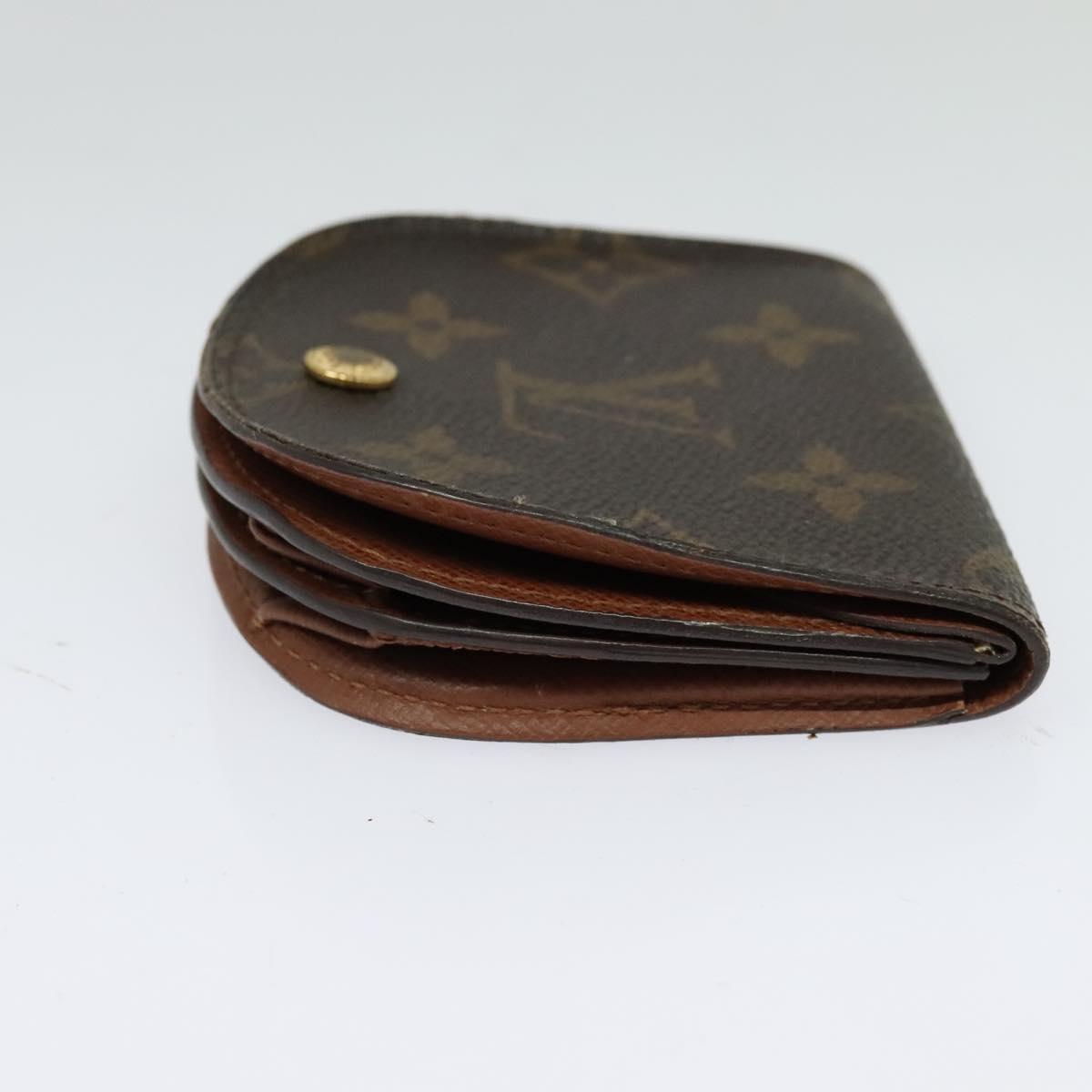 LOUIS VUITTON Monogram Porte Monnaie Guze Coin Purse M61970 LV Auth th6100