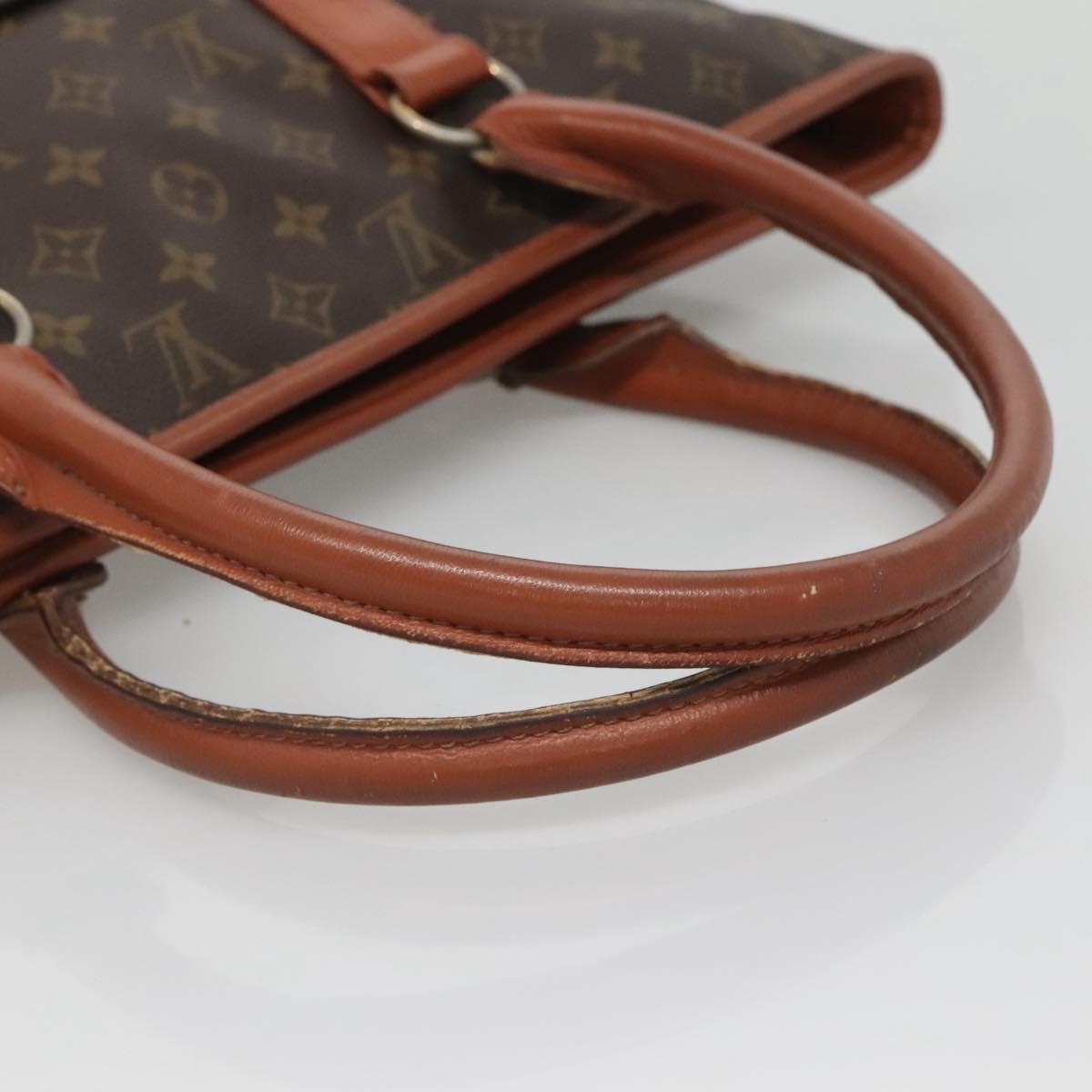 LOUIS VUITTON Monogram Sac Weekend PM Hand Bag M42425 LV Auth th6126