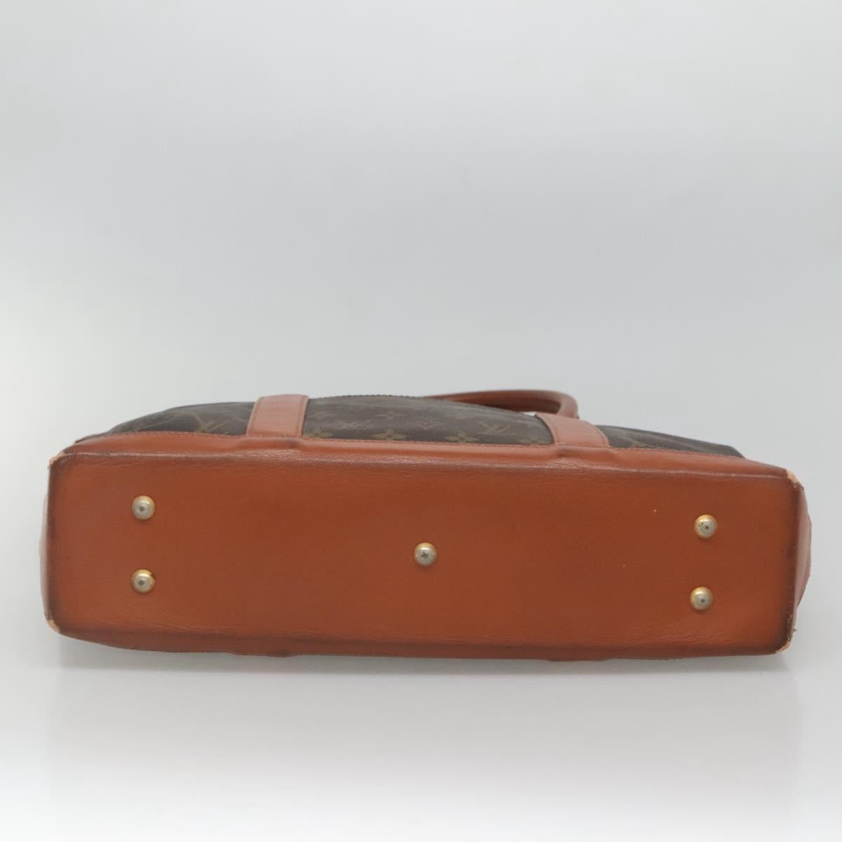 LOUIS VUITTON Monogram Sac Weekend PM Hand Bag M42425 LV Auth th6126