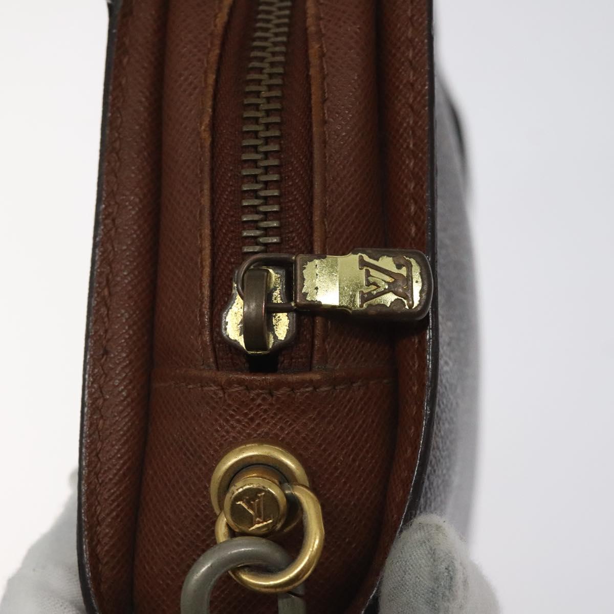 LOUIS VUITTON Monogram Orsay Clutch Bag M51790 LV Auth th6129