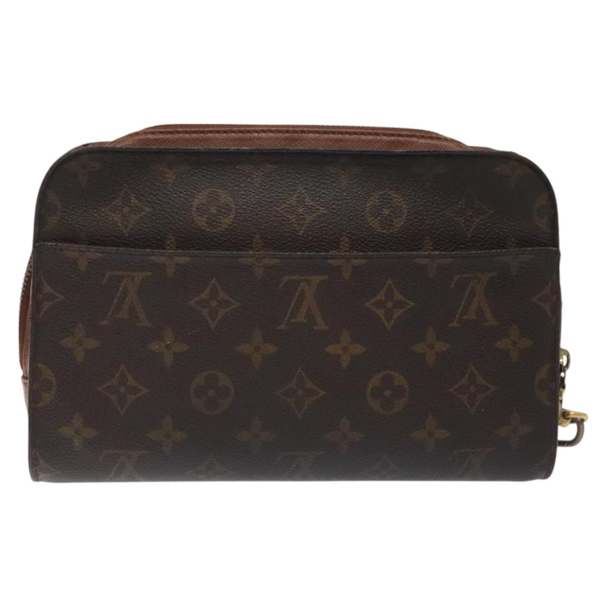 LOUIS VUITTON Monogram Orsay Clutch Bag M51790 LV Auth th6129