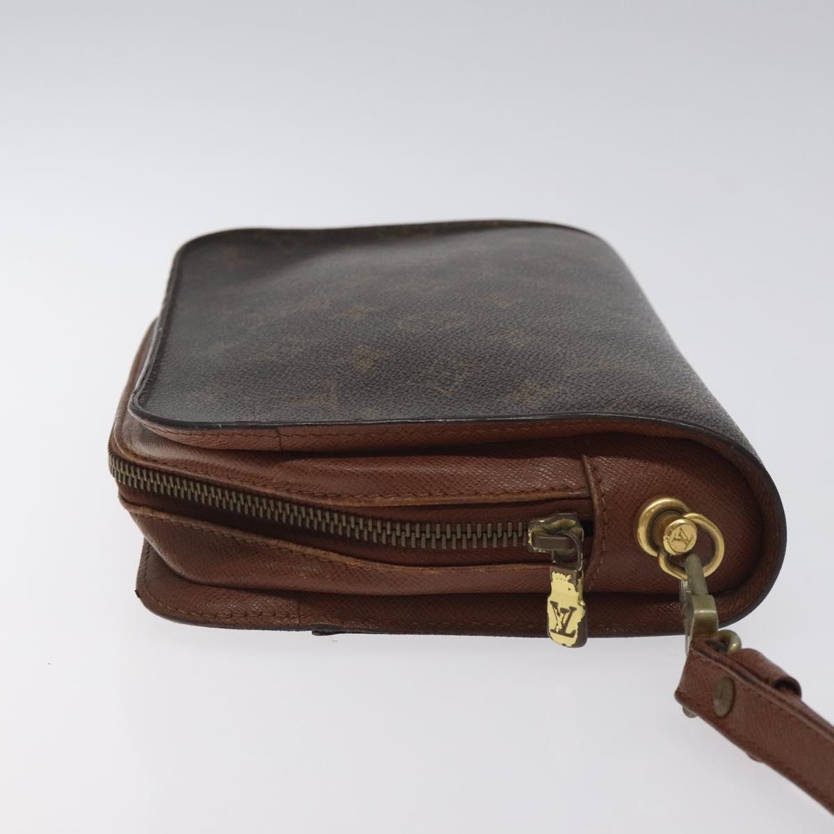 LOUIS VUITTON Monogram Orsay Clutch Bag M51790 LV Auth th6129