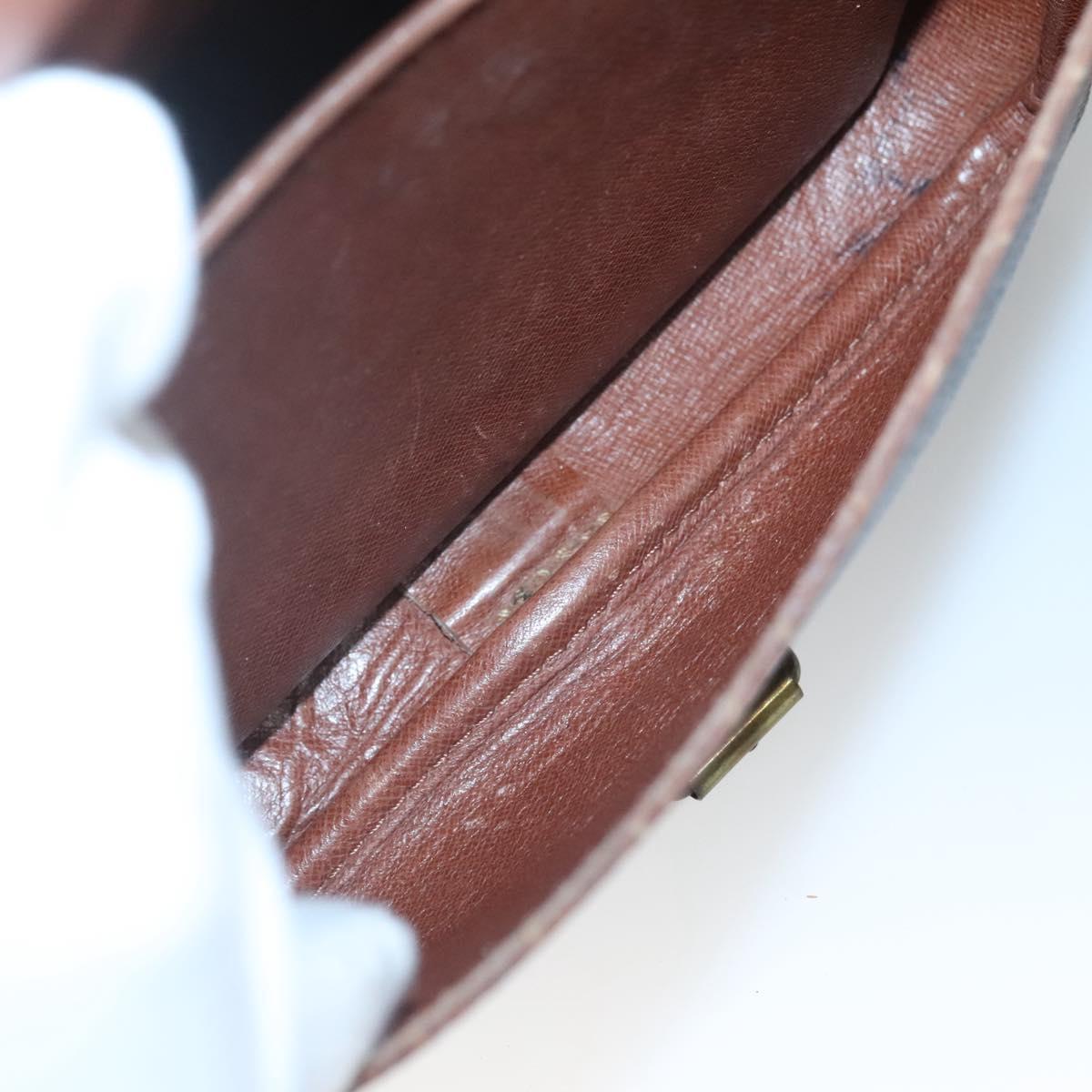 LOUIS VUITTON Monogram Cartouchiere MM Shoulder Bag M51253 LV Auth th6130