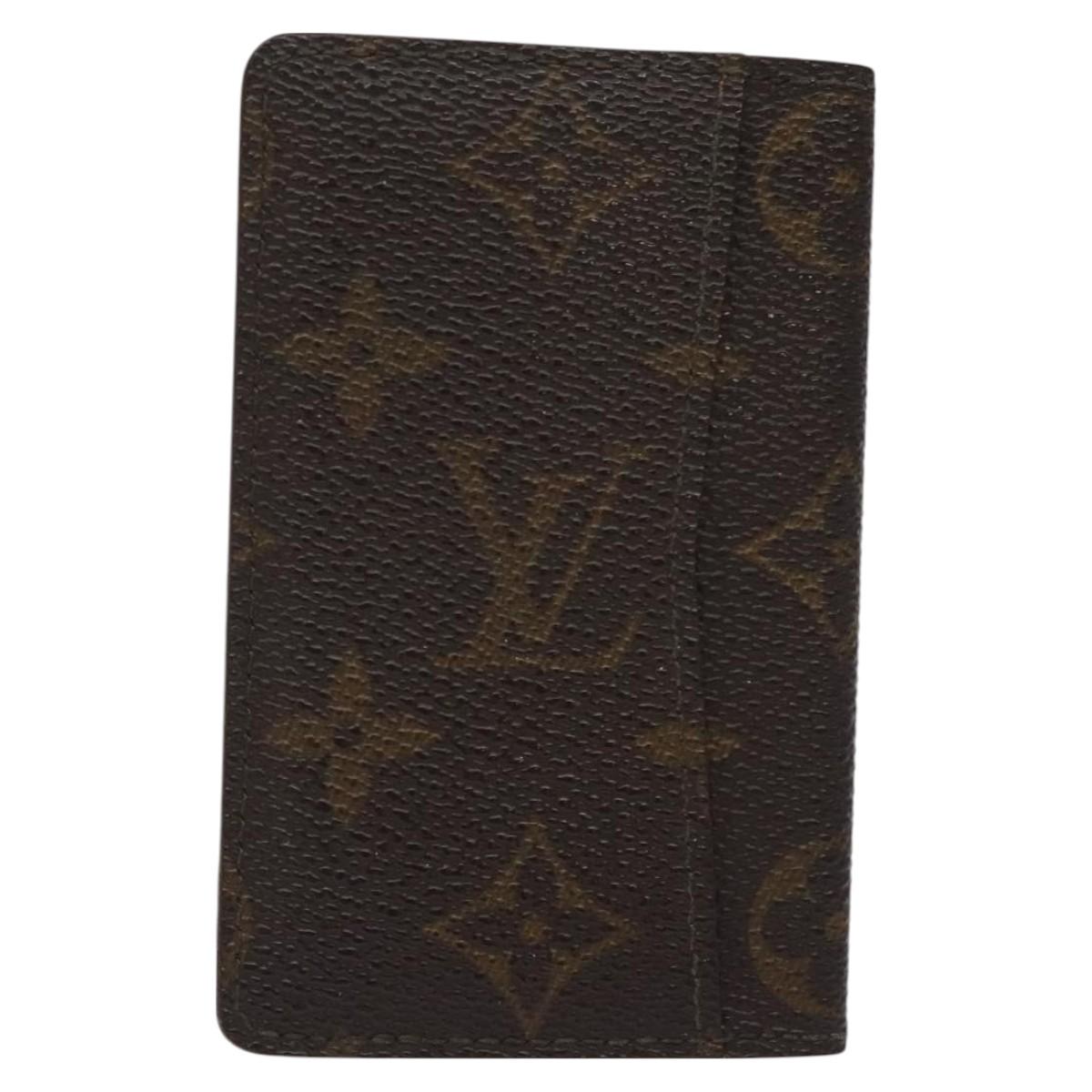 LOUIS VUITTON Monogram Pochette Cult Visite Card Case M56362 LV Auth th6142