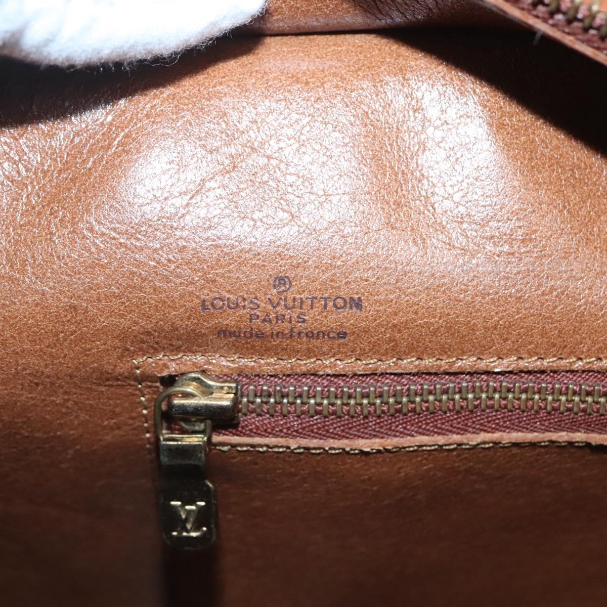 LOUIS VUITTON Monogram Sac Weekend PM Hand Bag M42425 LV Auth th6157