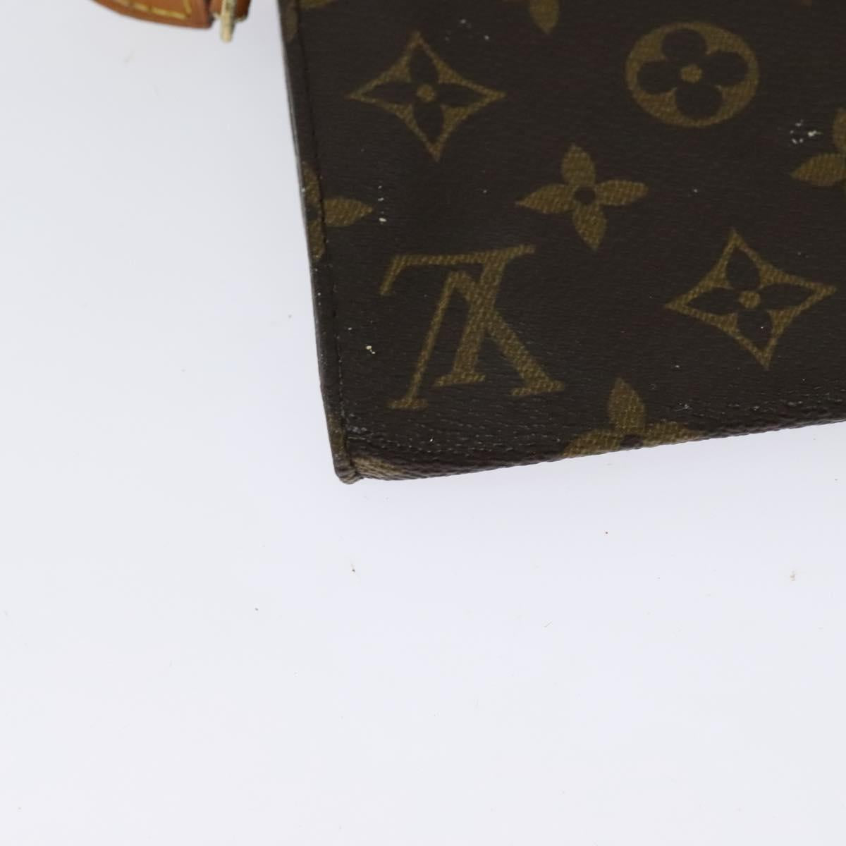 LOUIS VUITTON Monogram Bucket GM Accessory Pouch Vintage LV Auth th6161